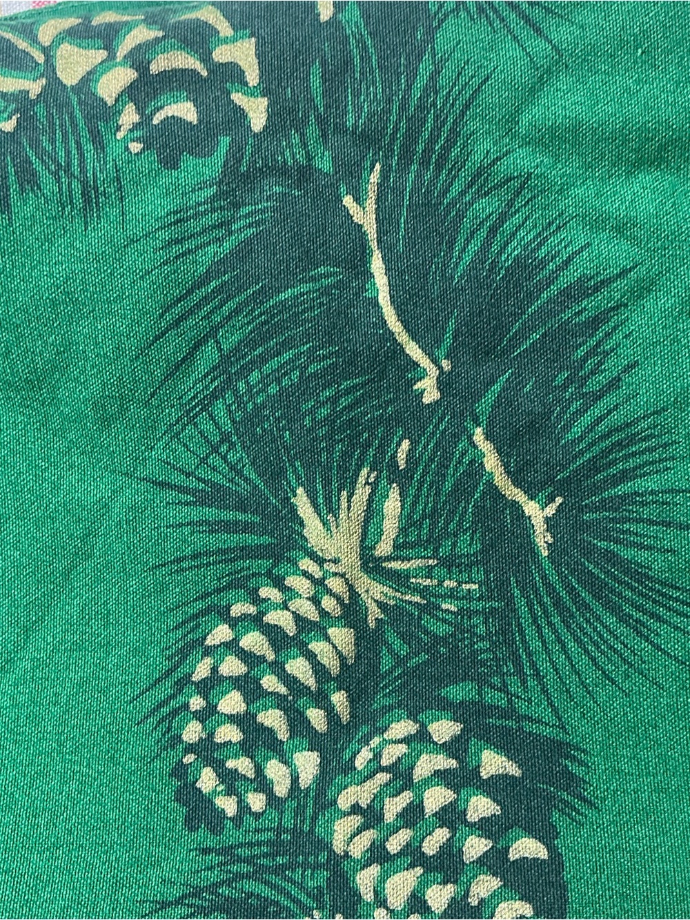 Vintage tablecloth cotton/linen mid-century bundle set of five - Picture 5 of 10